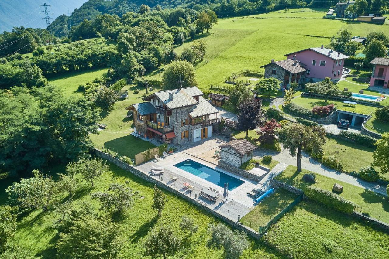 Chalet Con Piscina E Vista Panoramica Колико Екстериор снимка