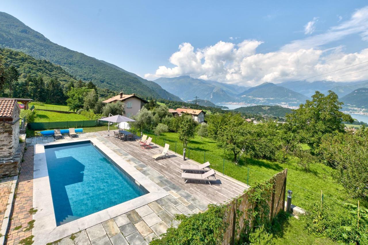 Chalet Con Piscina E Vista Panoramica Колико Екстериор снимка
